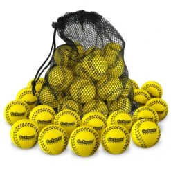 GoSports Mini Foam Baseballs- 50 Pack