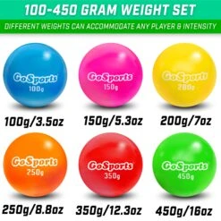 GoSports Plyometric Weighted Balls For Baseball/Softball - Pro -Passion Baseball BASB BALLS PLYO 01 inuseD r2