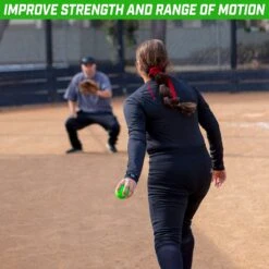 GoSports Plyometric Weighted Balls For Baseball/Softball - Pro -Passion Baseball BASB BALLS PLYO 01InUse1