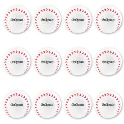 GoSports Kids Rubber Baseball - 12-Pack