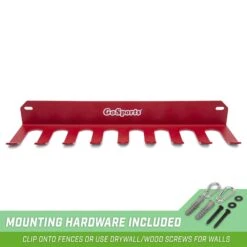 GoSports Baseball & Softball Bat Caddy -Passion Baseball BASB BATRACK 01 HardwareIncluded