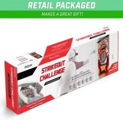 GoSports Strikeout Challenge Baseball Doorway Game -Passion Baseball BASB DH SOC 01 PackagingMockUp