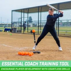 GoSports Limited Flight Modern Training Softballs 12 Pack - Regulation Size 9 GoSports Limited Flight Modern Training Softballs 12 Pack - Regulation Size -Passion Baseball BASB SOFTBALLS LTDF 12 inuse5