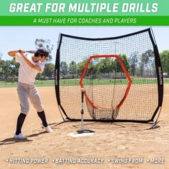 GoSports Baseball & Softball Pro Batting Tee 13 GoSports Baseball & Softball Pro Batting Tee -Passion Baseball BASB TEE PRO 01 InUse C 509b02de 2fdf 4460 8a0b a66ee3d49541