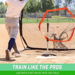 GoSports Baseball & Softball Pro Batting Tee 15 GoSports Baseball & Softball Pro Batting Tee -Passion Baseball BASB TEE PRO 01 InUse D
