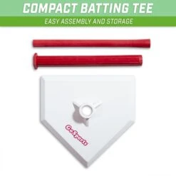 GoSports Baseball & Softball Batting Tee -Passion Baseball BASB TEE RUBBER 01 Parts