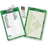GoSports Baseball/Softball Coaches Dry-Erase Clipboards -Passion Baseball BASEBALL WHITE BOARDS Front and Back 2 3