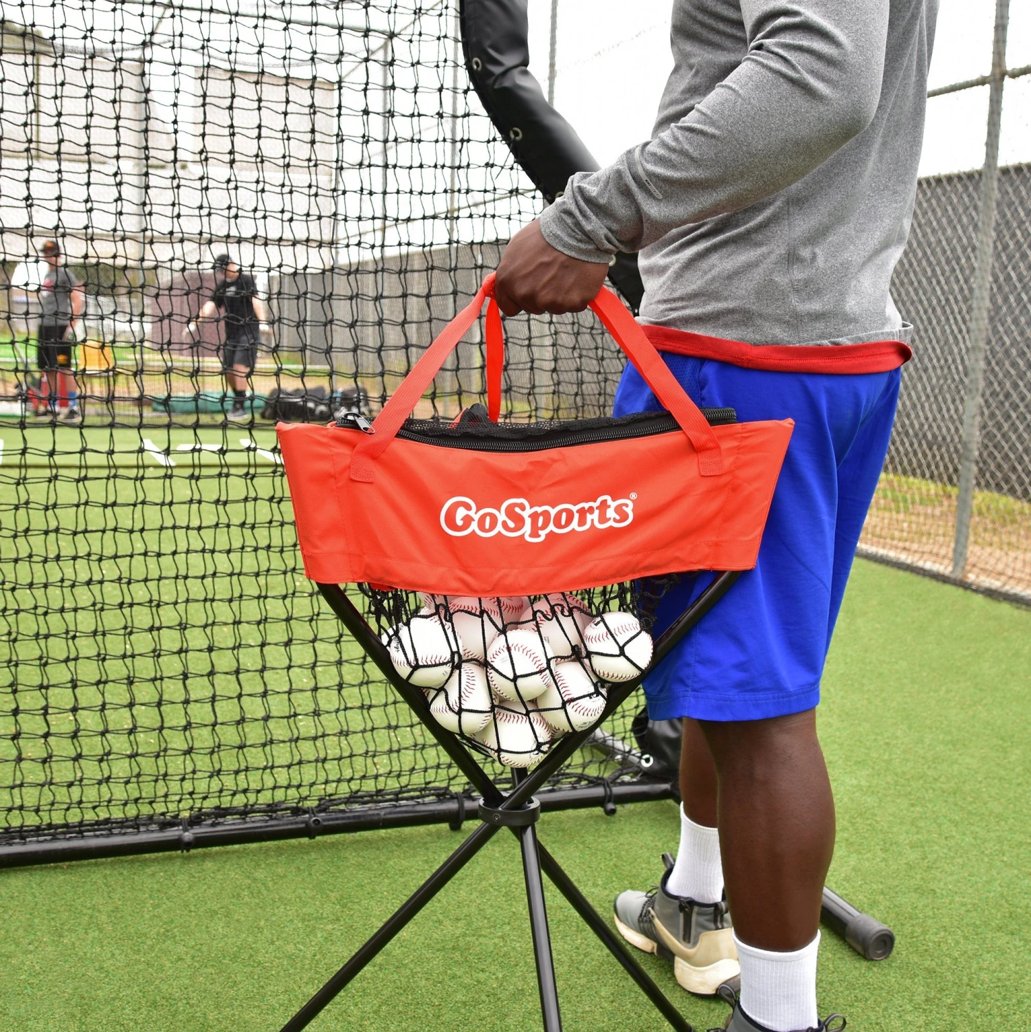 GoSports Baseball & Softball Ball Caddy 8 GoSports Baseball & Softball Ball Caddy - Image 6