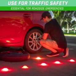 GoSports Modern Light Up Cones - 6 Pack 11 GoSports Modern Light Up Cones - 6 Pack -Passion Baseball CONE LED TRI 6 InUse6