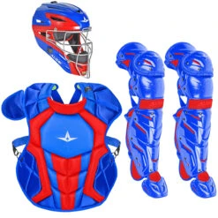 All-Star System7 Axis Travel Team NOCSAE Youth Catcher's Package -Passion Baseball all star ckcc1216s7xtt rylsca 15676.1678184938