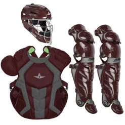 All-Star System7 Axis NOCSAE Adult Baseball Catcher's Package -Passion Baseball all star ckccpro1x mar 26690.1679475002