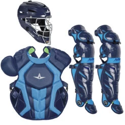 All-Star System7 Axis NOCSAE Adult Baseball Catcher's Package -Passion Baseball all star ckccpro1x nasc 91339.1679475005