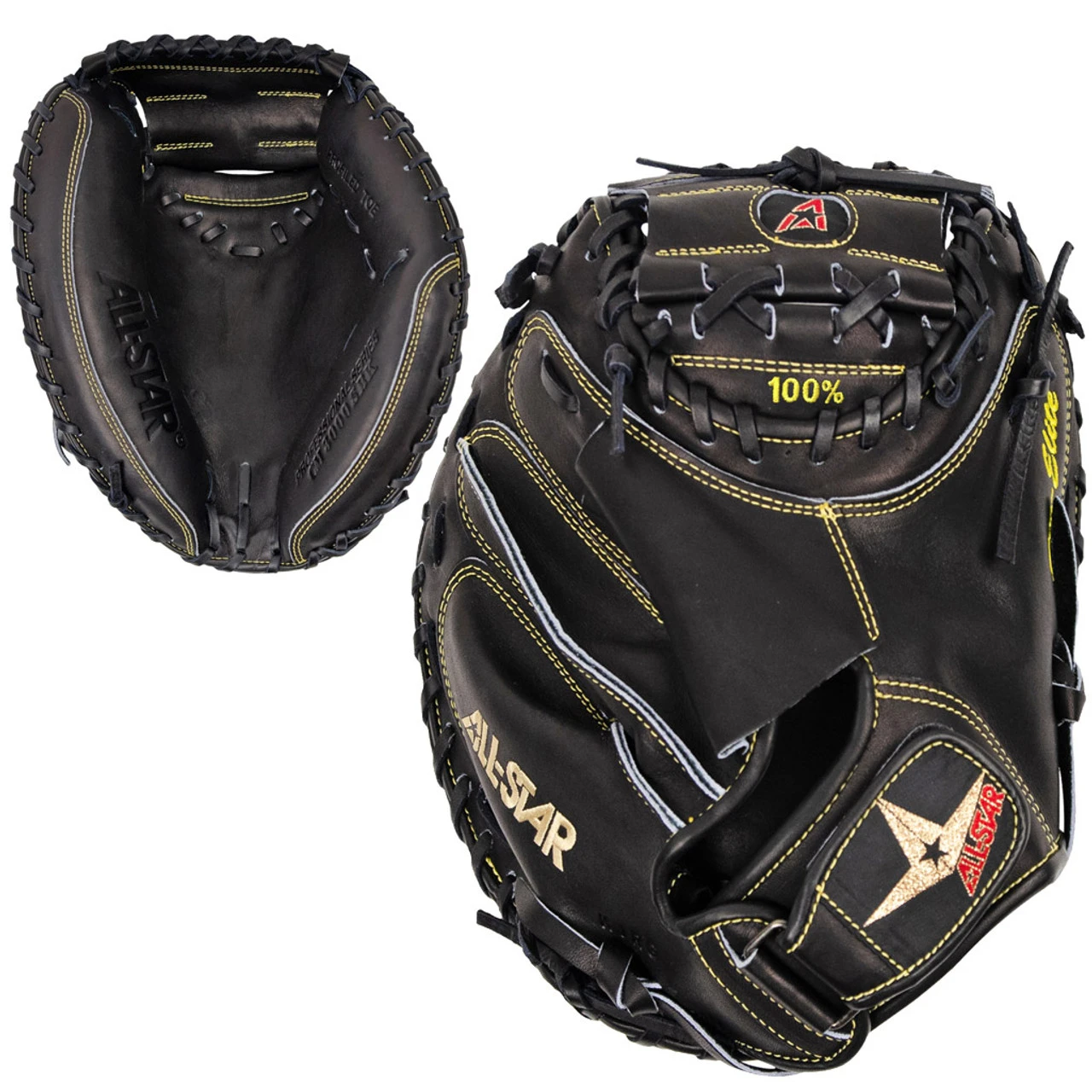 All-Star Pro-Elite 35 Inch CM3000BK Baseball Catchers Mitt 3 All-Star Pro-Elite 35 Inch CM3000BK Baseball Catchers Mitt