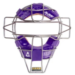 All-Star Hollow Steel FM25 LMX Traditional Baseball Catcher's Mask -Passion Baseball all star fm25lmx pur 32224.1678996343