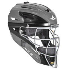 All-Star Graphite Two-Tone Youth Baseball/Softball Catcher's Helmet -Passion Baseball all star mvp2500gtt gph 17692.1678025788