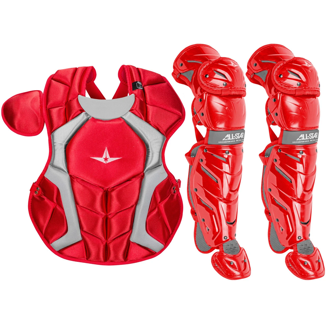 All-Star System7 Axis NOCSAE Intermediate Baseball Catcher's Gear Set 4 All-Star System7 Axis NOCSAE Intermediate Baseball Catcher's Gear Set - Image 2