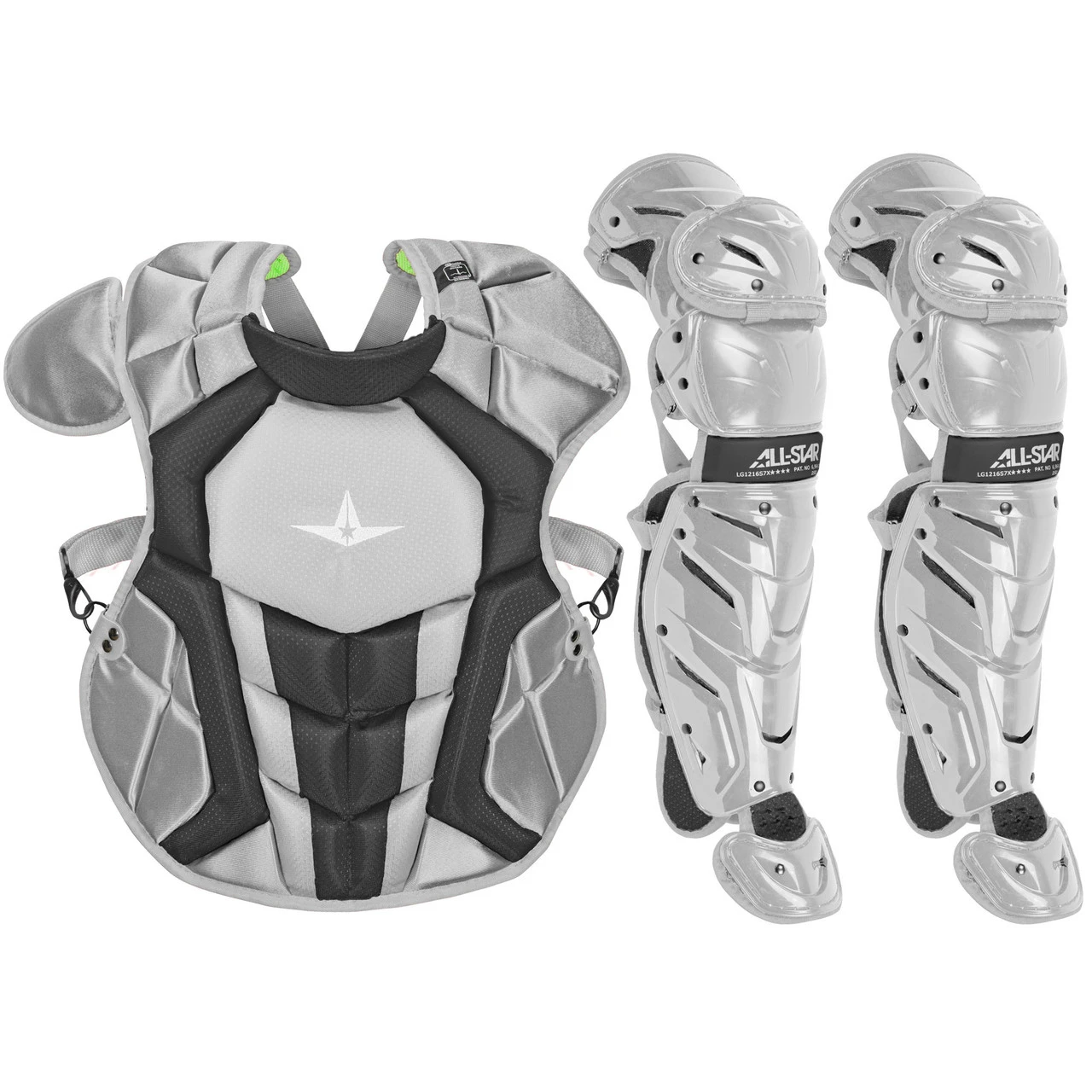 All-Star System7 Axis NOCSAE Intermediate Baseball Catcher's Gear Set 8 All-Star System7 Axis NOCSAE Intermediate Baseball Catcher's Gear Set - Image 6