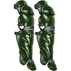 All-Star System 7 Axis 16.5 Inch Adult Baseball Catcher's Leg Guards -Passion Baseball all star lg40wpro purgph 11721.1679359011