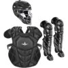 All-Star System7 Axis NOCSAE Youth Baseball Catcher's Set 2 All-Star System7 Axis NOCSAE Youth Baseball Catcher's Set -Passion Baseball ckcc1216s7xs blk 39555.1674965930