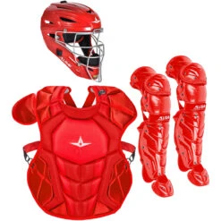 All-Star System7 Axis NOCSAE Youth Baseball Catcher's Set -Passion Baseball ckcc1216s7xs sca 94494.1674965931