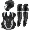 Easton Elite X Youth Baseball Catcher's Package -Passion Baseball easton elitexset blksil 79754.1677938809