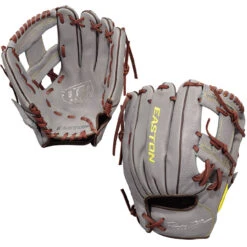Easton Future Elite 11 Inch FE11 Youth Baseball Glove - Grey/Brown