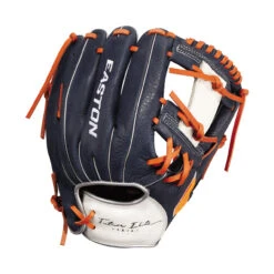 Easton Future Elite 11 Inch FE11 Youth Baseball Glove - Navy/Orange -Passion Baseball easton fe11 nyor 2 74531.1672792216