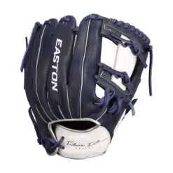 Easton Future Elite 11 Inch FE11 Youth Baseball Glove - Navy/White -Passion Baseball easton fe11 nywh 2 88858.1672792214