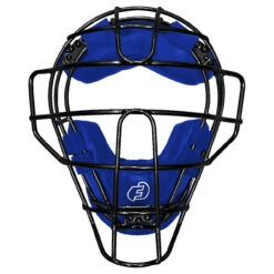 Force3 Defender V2 Traditional Baseball/Softball Catcher/Umpire Mask -Passion Baseball force3 bd31 blkryl 01 70563.1677967796