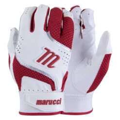 Marucci 2022 Code Adult Baseball/Softball Batting Gloves -Passion Baseball mbgcd2 r front 01 87428.1677140567