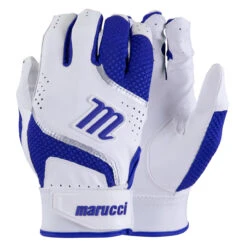 Marucci 2022 Code Adult Baseball/Softball Batting Gloves -Passion Baseball mbgcd2 rb front 01 05222.1677140567