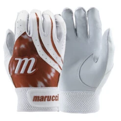 Marucci Iris Womens Fastpitch Softball Batting Gloves -Passion Baseball mbgirs w r front 01 17365.1677764468