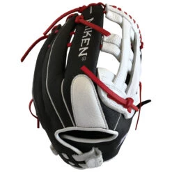 Miken Player Series 13 Inch PS130-PH Slowpitch Softball Glove -Passion Baseball miken ps130ph rht 02 78135.1654283745