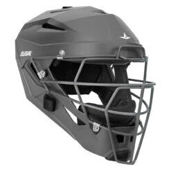 All-Star MVP5 Matte Youth Baseball Catcher's Helmet -Passion Baseball mvp5m gph 01 91054.1677358110