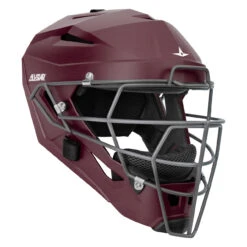 All-Star MVP5 Matte Adult Baseball Catcher's Helmet -Passion Baseball mvp5m ma 01 37641.1679301059