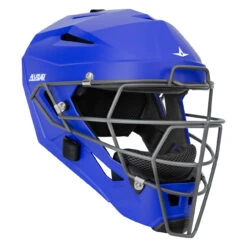 All-Star MVP5 Matte Youth Baseball Catcher's Helmet -Passion Baseball mvp5m ro 01 40002.1677358109