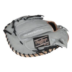 Rawlings Heart Of The Hide 33 Inch PROCM33FP-24G Fastpitch Softball Catcher's Mitt -Passion Baseball procm33fr 24g 4 91237.1654283697