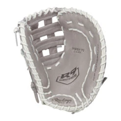 Rawlings R9 Series 12.5 Inch R9SBFBM-17G Fastpitch Softball First Base Mitt -Passion Baseball rawlings r9sbfbm 17g 1 27691.1674067621