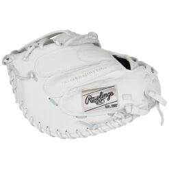 Rawlings Liberty Advanced 34 Inch RLACM34W Fastpitch Softball Catcher's Mitt -Passion Baseball rawlings rlacm34w 05 30782.1654283635