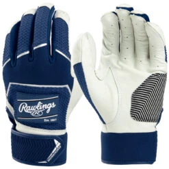 Rawlings Adult Workhorse Baseball/Softball Batting Gloves -Passion Baseball rawlings wh22bg nvy 01 98657.1678576325