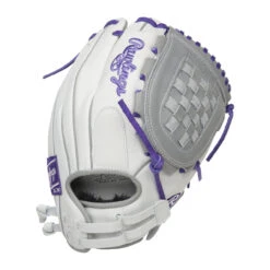 Rawlings Liberty Advanced Color 12 Inch RLA120-3WPG Fastpitch Softball Glove -Passion Baseball rla120 3wpg 2 37850.1655497329