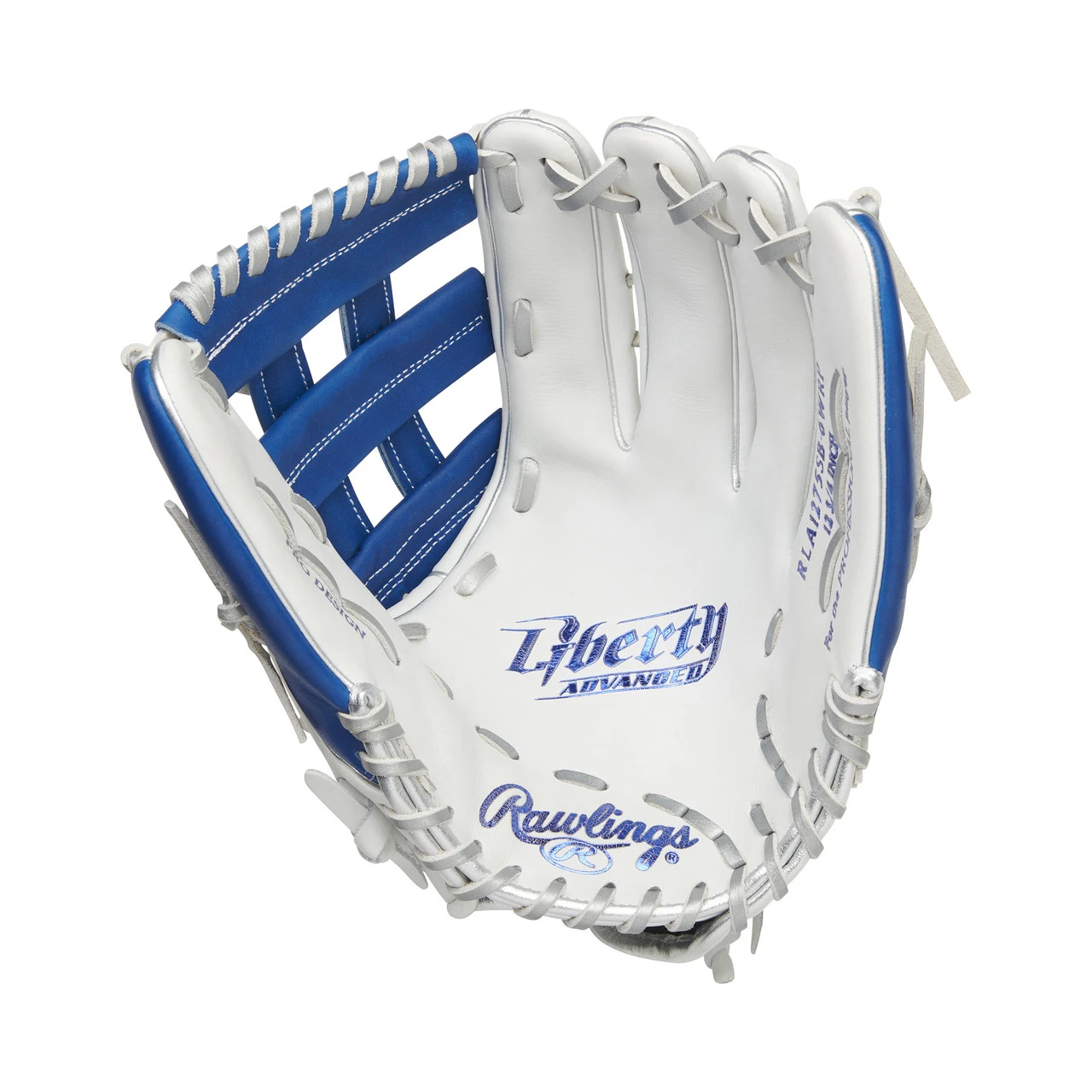 Rawlings Liberty Advanced Color 12.75 Inch RLA1275SB-6WRP Fastpitch Softball Glove 4 Rawlings Liberty Advanced Color 12.75 Inch RLA1275SB-6WRP Fastpitch Softball Glove - Image 2