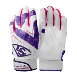 Louisville Slugger Genuine V2 Adult Baseball/Softball Batting Gloves -Passion Baseball slugger genuinev2 pupk 01 60488.1679185097