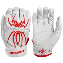 Spiderz 2022 Endite Adult Baseball/Softball Batting Gloves -Passion Baseball spiderz endite 2022 grywht 31455.1679445974