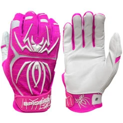 Spiderz 2022 Endite Adult Baseball/Softball Batting Gloves -Passion Baseball spiderz endite 2022 rylwht 69165.1679445975
