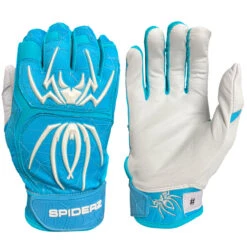 Spiderz 2022 Endite Adult Baseball/Softball Batting Gloves -Passion Baseball spiderz endite 2022 yelwht 72383.1679445975