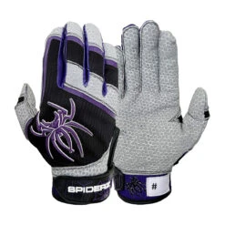 Spiderz PRO Adult Baseball/Softball Batting Gloves -Passion Baseball spiderz pro21 blkred 00796.1679475062