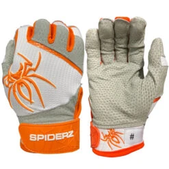 Spiderz PRO Adult Baseball/Softball Batting Gloves -Passion Baseball spiderz pro21 rylwht 84059.1679475060