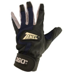 Tanel 360 Pebble Grain Baseball/Softball Batting Gloves -Passion Baseball tanel pebblegrain blkwht 14960.1674820966