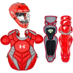 Under Armour UA Pro 4 NOCSAE Intermediate Baseball Catcher's Package -Passion Baseball ua uackcc4 sca 89114.1679185161